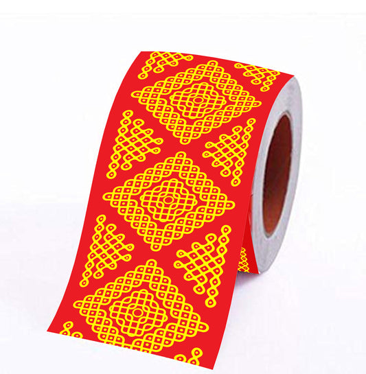 Kolam Border Sticker 9 Ft x 4 Inch