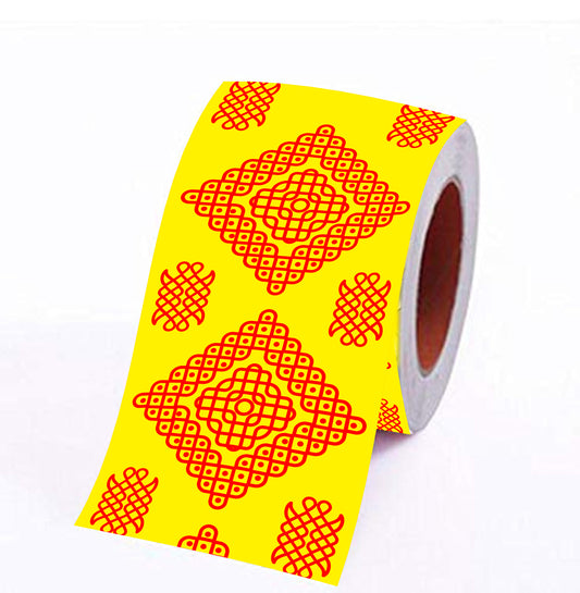 Kolam Border Sticker 9 ft x 4 Inch