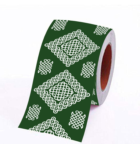 Kolam Border sticker 9 ft x 4 Inch