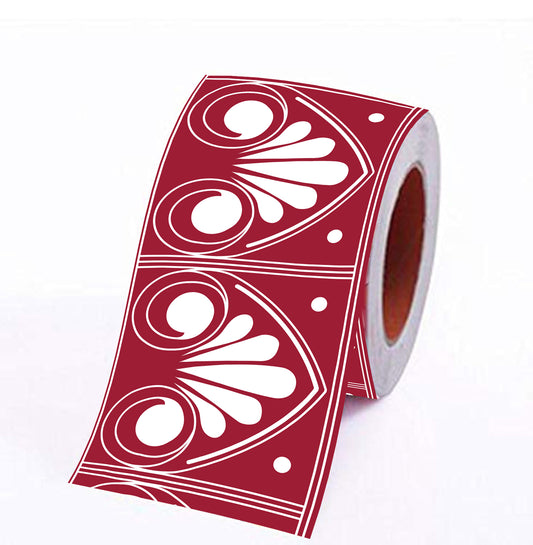 Alpona Border sticker 9 ft x 4 Inch